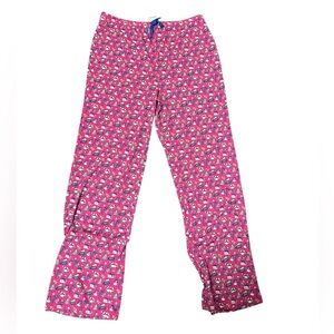 NWT Vineyard Vines Girl’s Knot Pajama Lounge Pant Bottoms in Pink